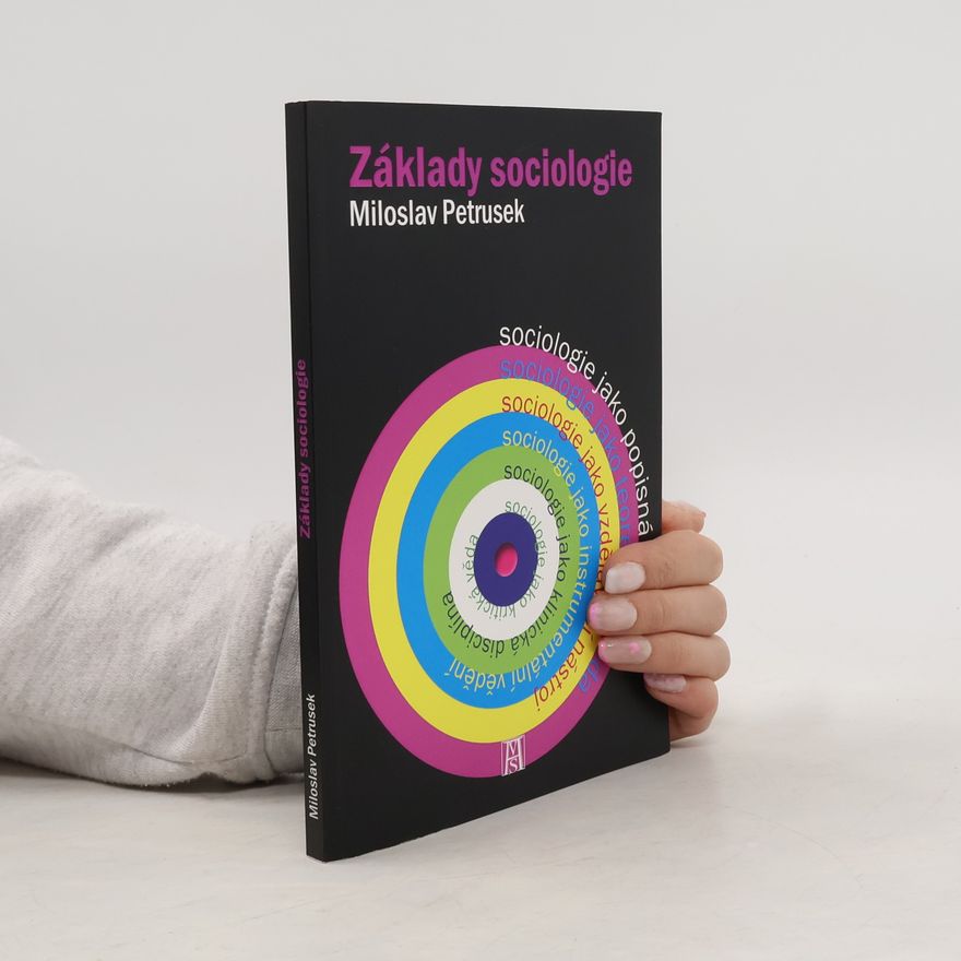 Miloslav Petrusek Základy sociologie