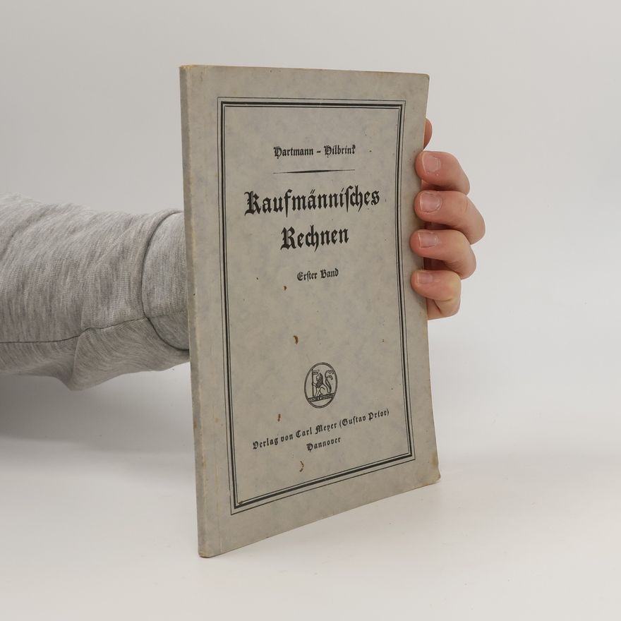 A. Hilbrink Kaufmännisches Rechnen I.