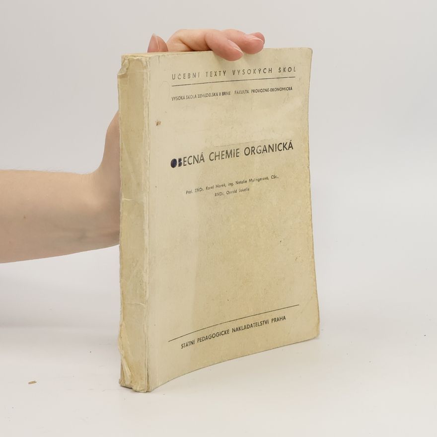 Various authors Obecná chemie organická