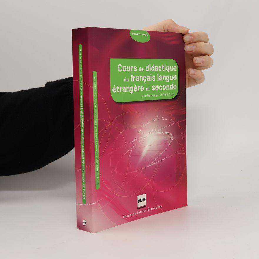 Isabelle Gruca Cours de didactique du français langue étrangère et seconde