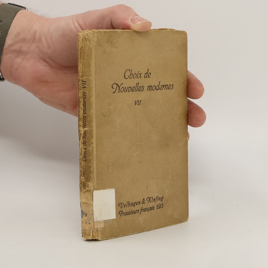 Various authors Choix de Nouvelles modernes VII