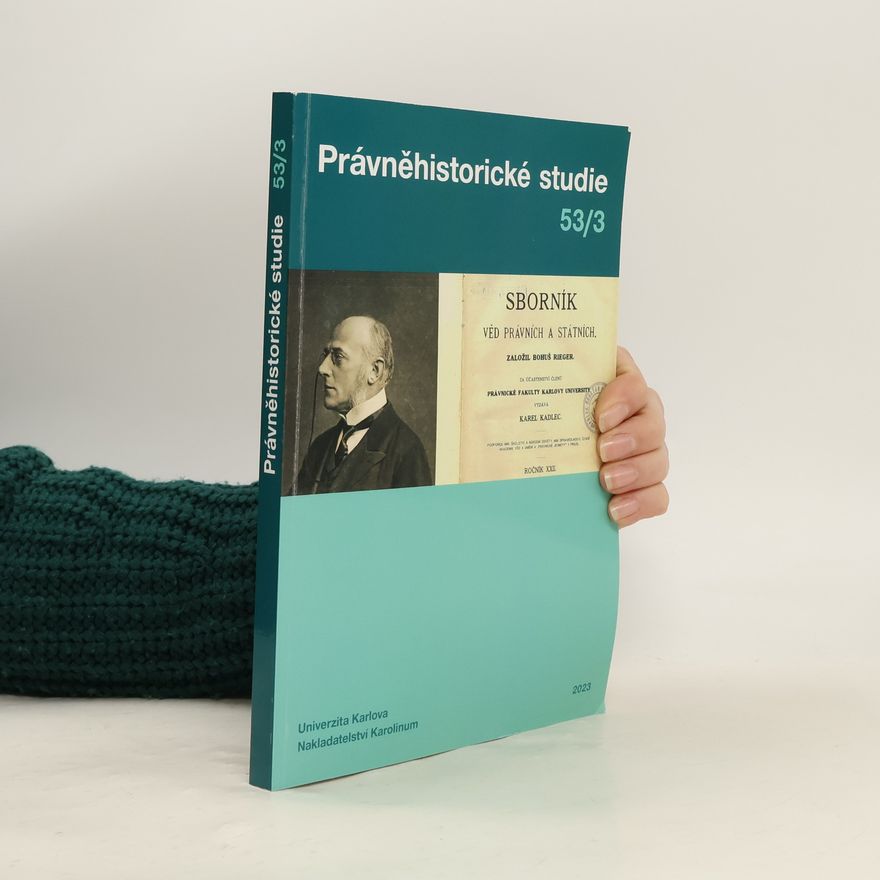 Autorenkollektiv Právněhistorické studie 53/3