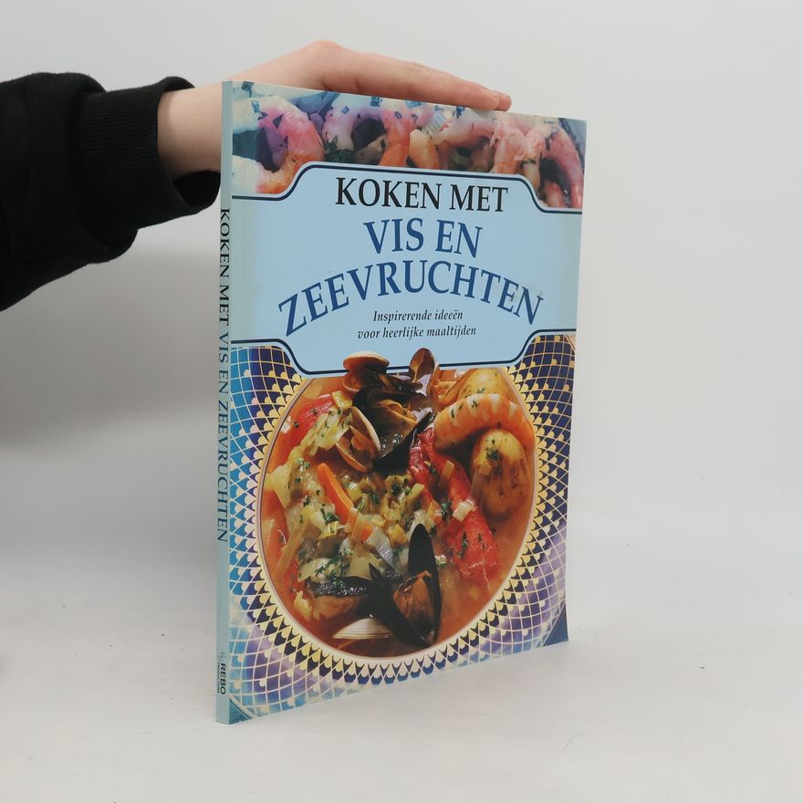 Judith Lynn Ferguson Koken met vis en zeevruchten