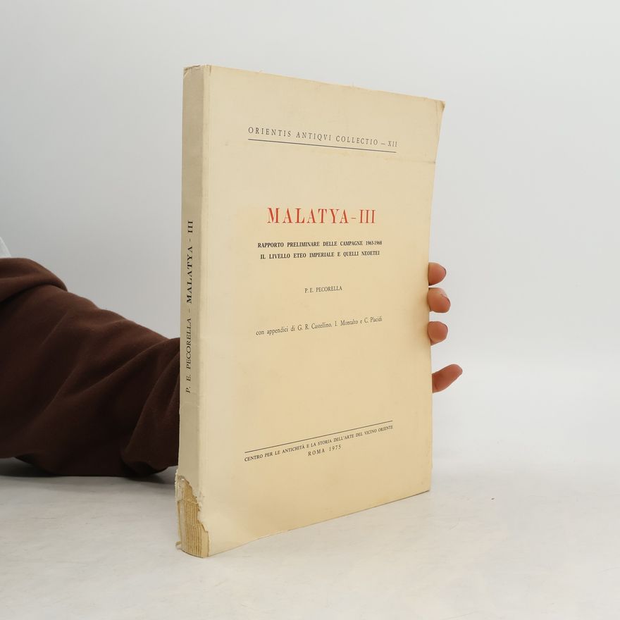 P. E Pecorella Malatya III.