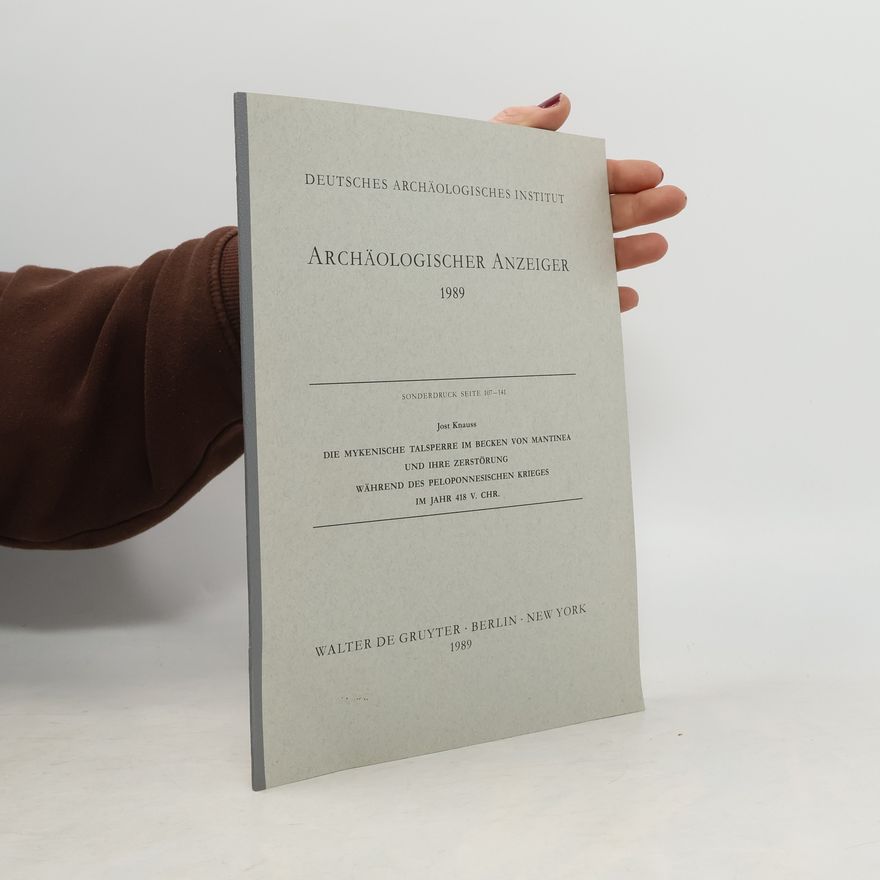 Autorenkollektiv Archäologischer Anzeiger 1989