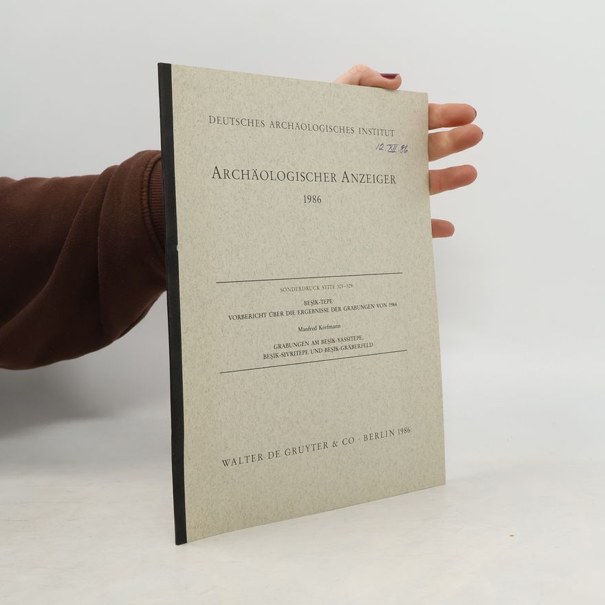 Autorenkollektiv Archäologischer Anzeiger 1986