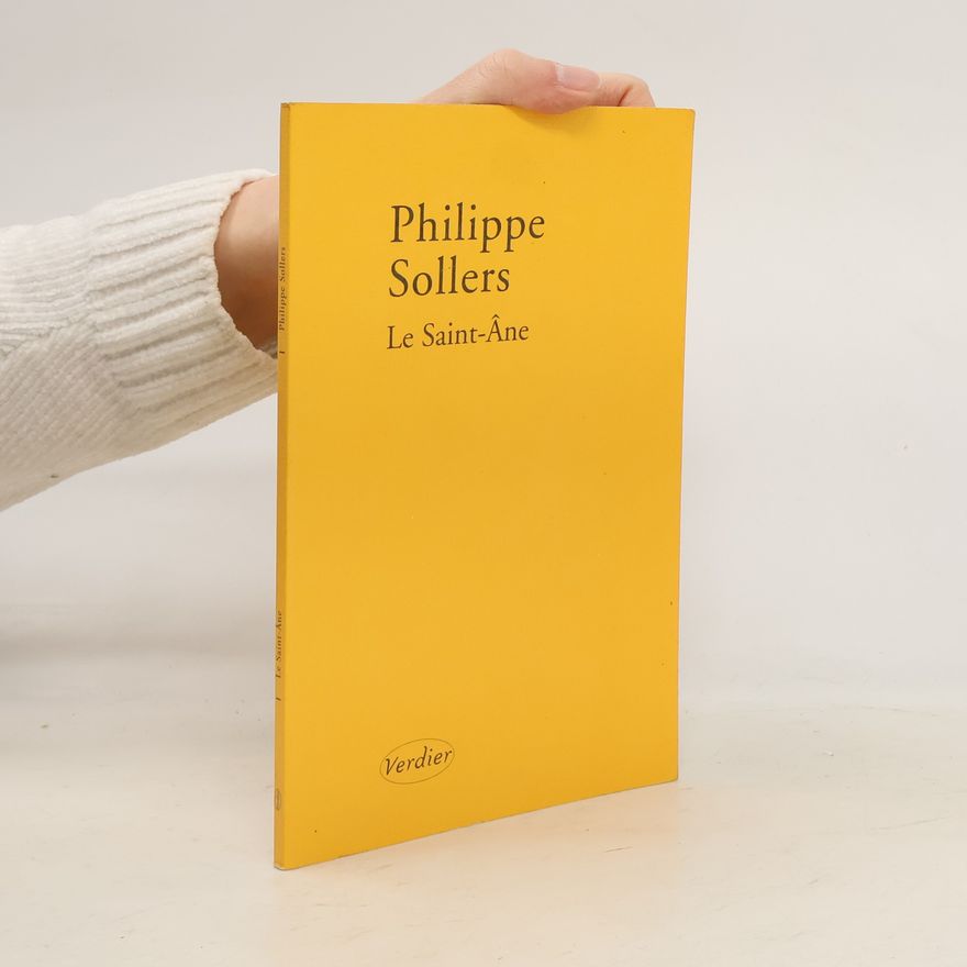 Philippe Sollers Le Saint-Âne