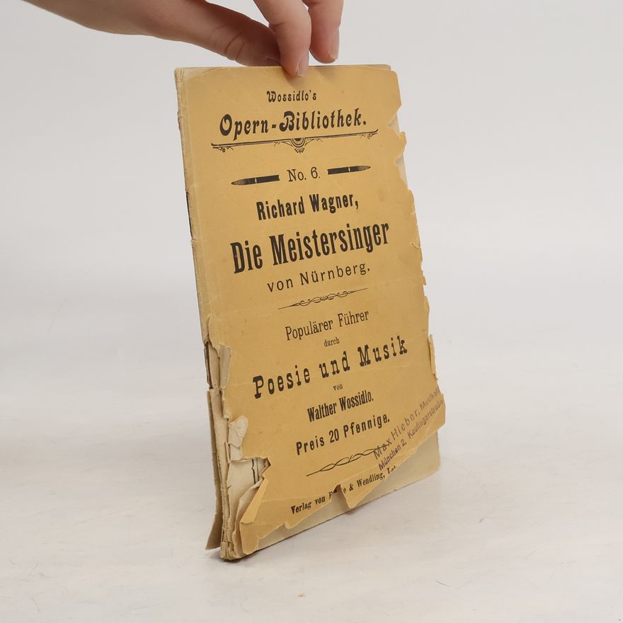 Richard Wagner Die Meistersinger von Nürnberg