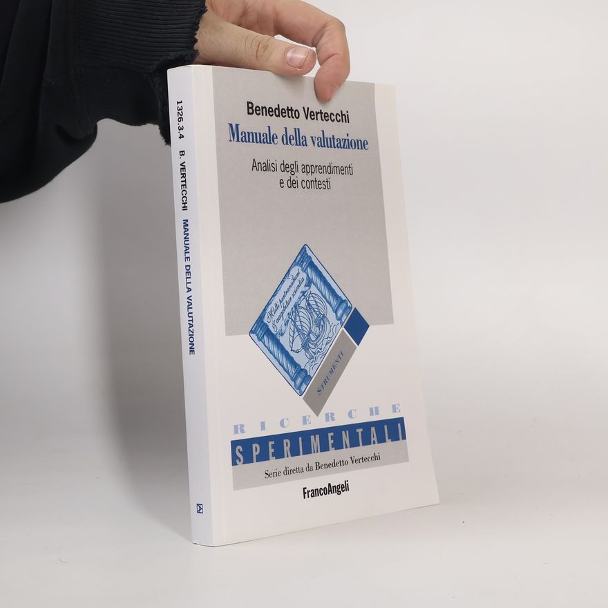Benedetto Vertecchi Manuale della valutazione