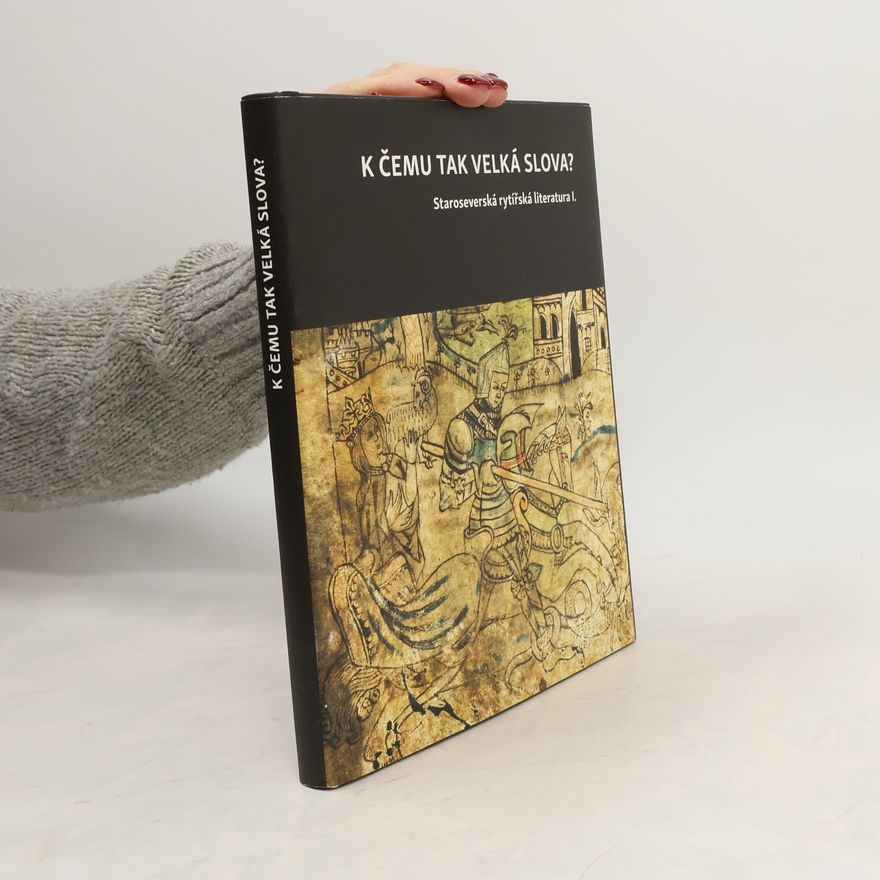 Kolektiv autorů K čemu tak velká slova? Staroseverská rytířská literatura I.