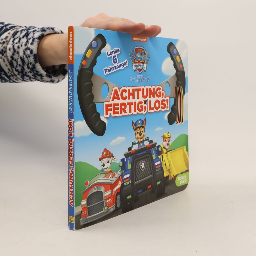 Kolektiv autorů PAW Patrol: Achtung, fertig, los! Lenke 6 Fahrzeuge!