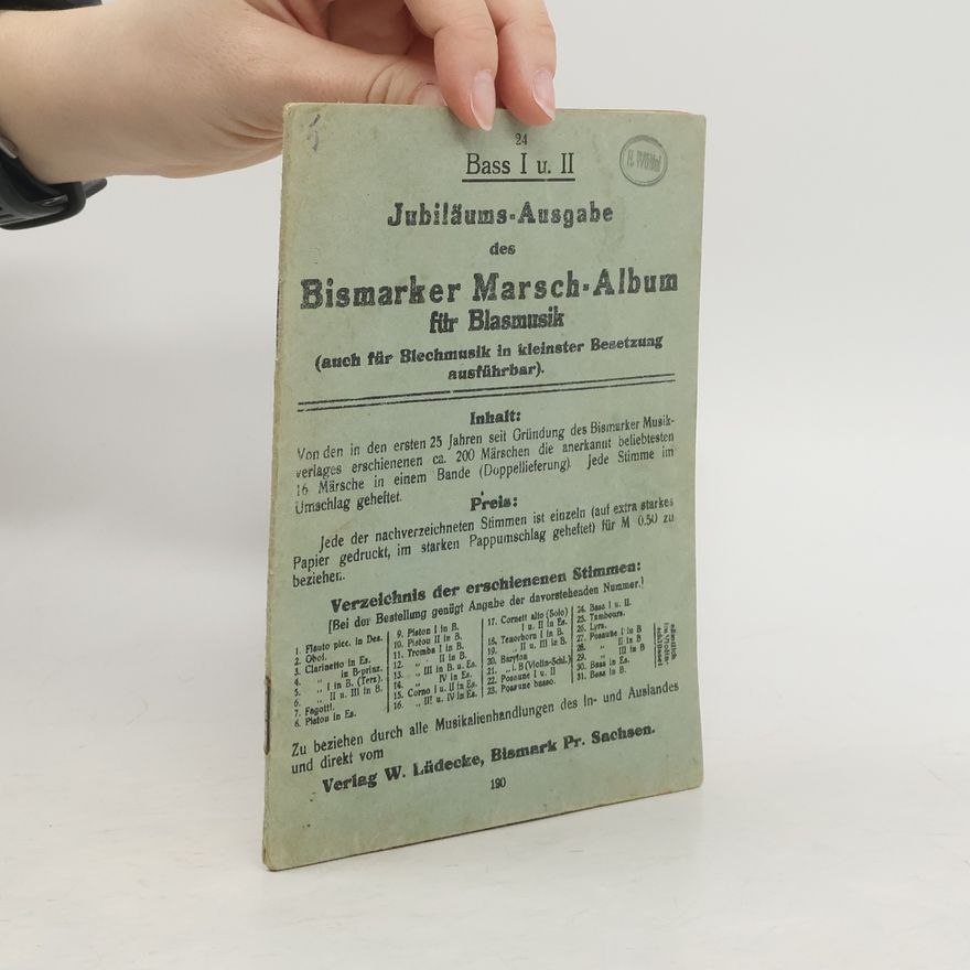 Autorenkollektiv Bismarker Marsch-Album für Blasmusik
