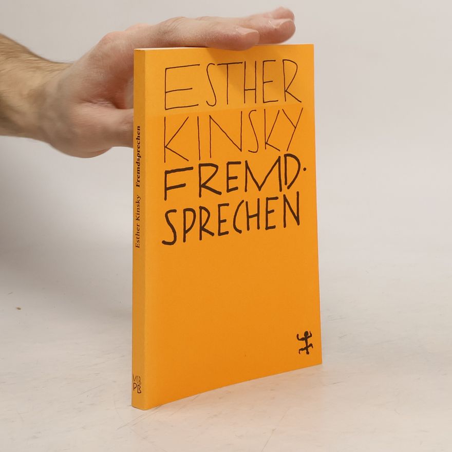 Esther Kinsky Fremdsprechen