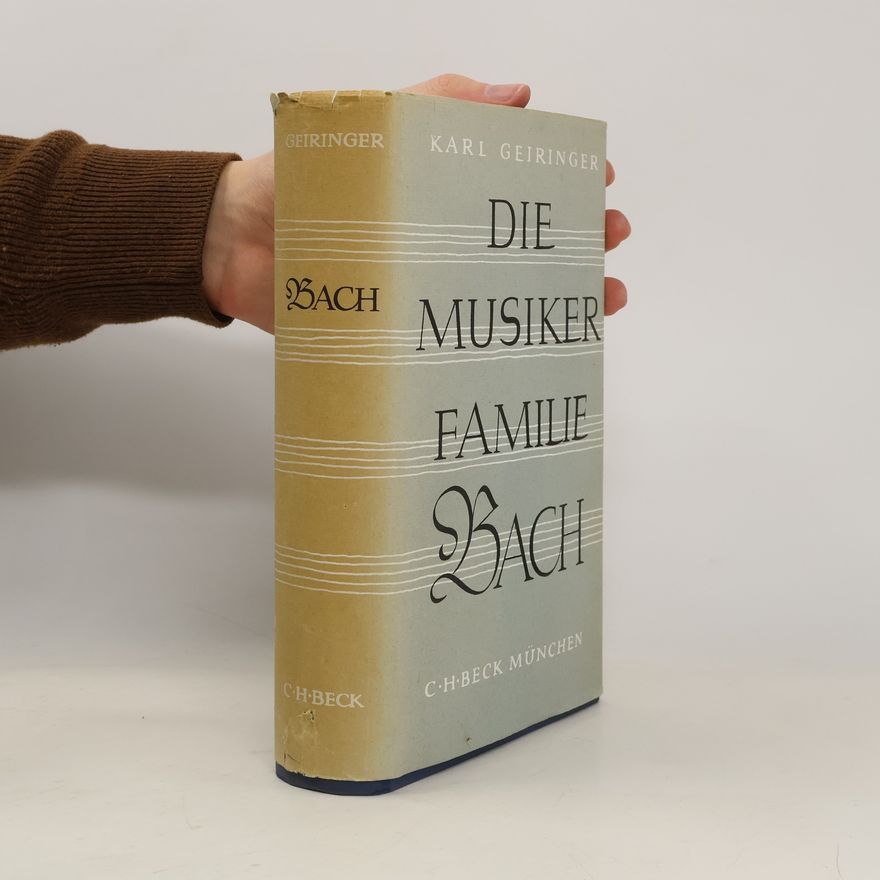 Karl Geiringer Die Musikerfamilie Bach