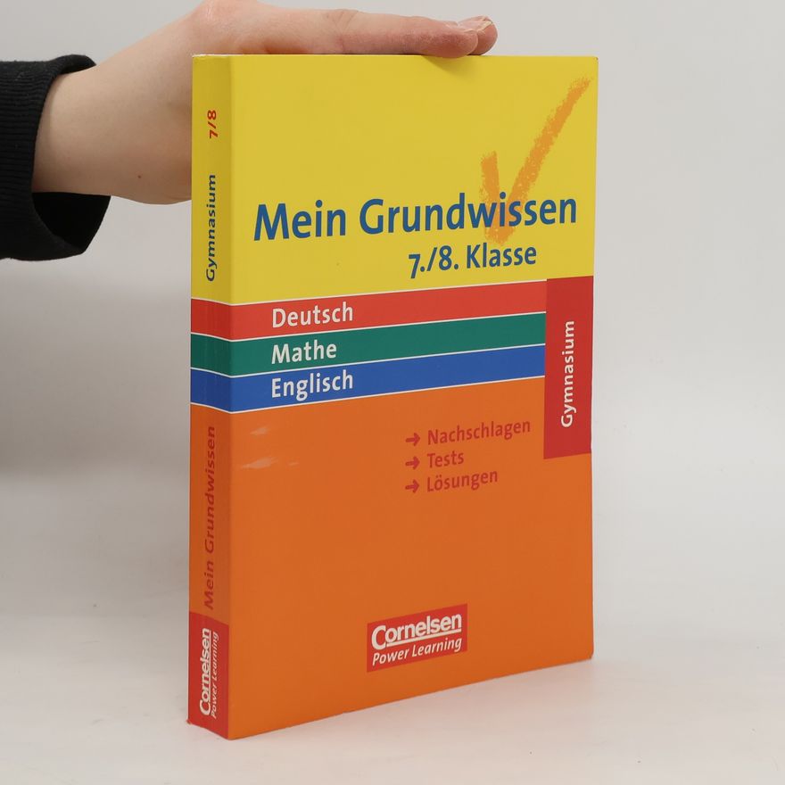 Autorenkollektiv Mein Grundwissen. 7./8. Schuljahr. Schülerbuch. Gymnasium