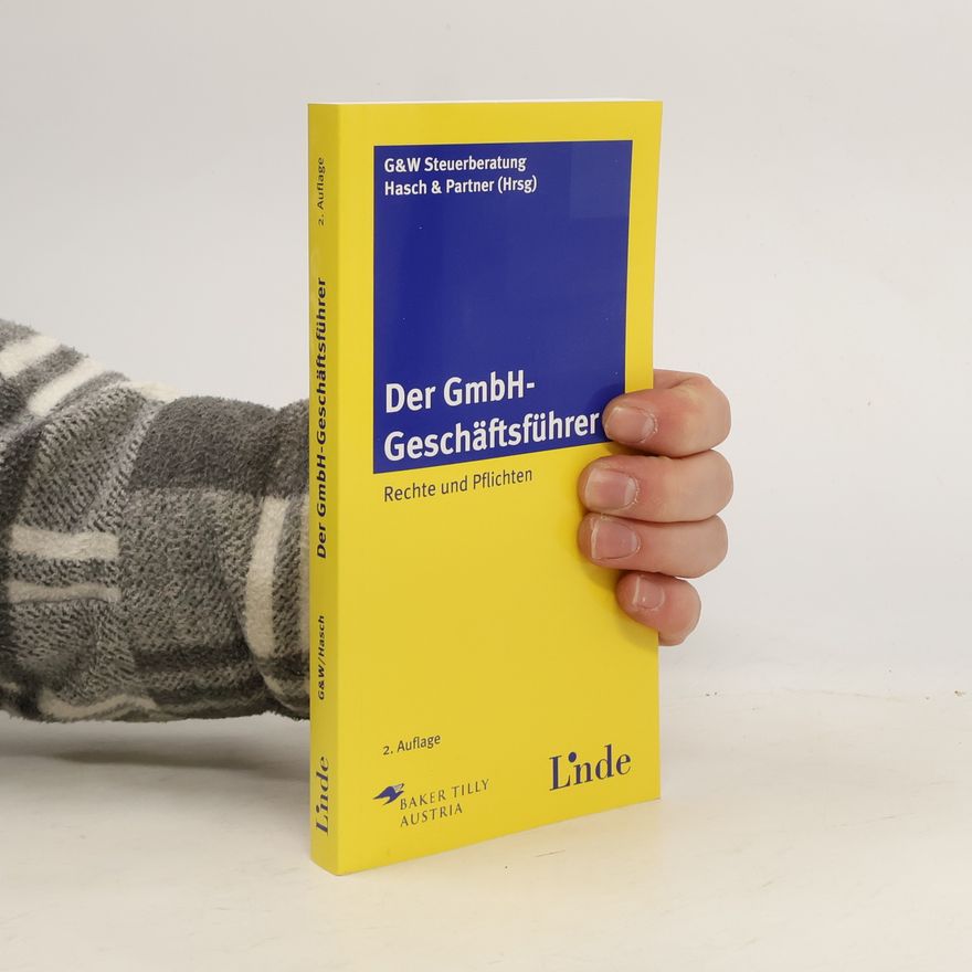 Oliver Ginthör Der GmbH-Geschäftsführer