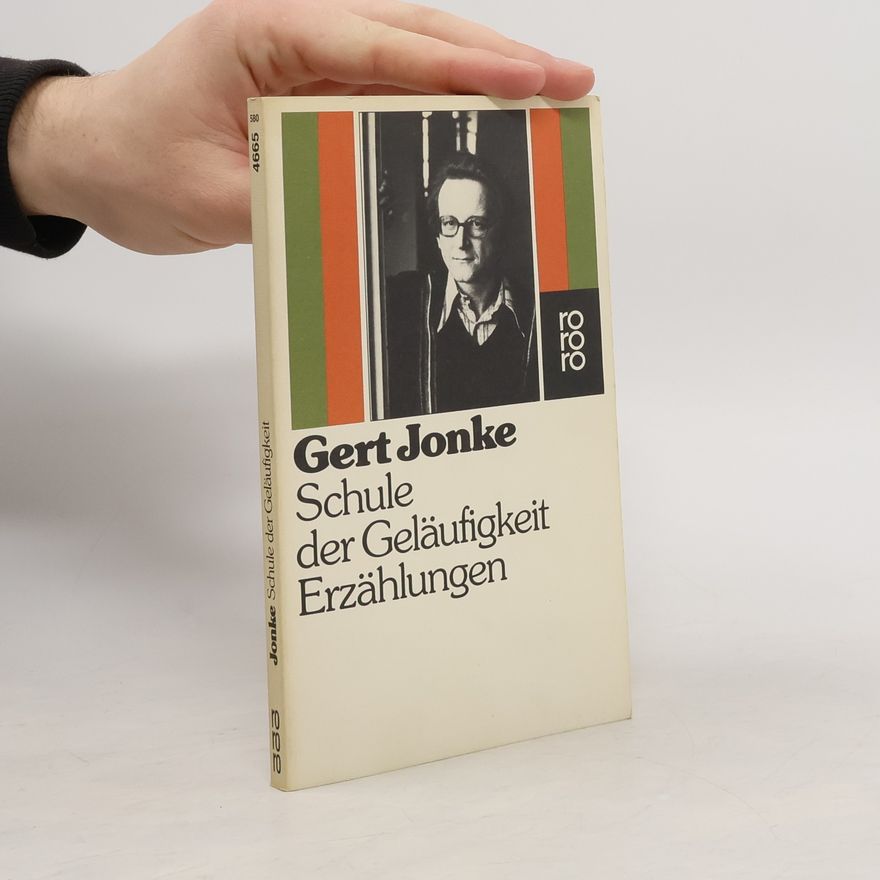Gert Jonke Schule der Geläufigkeit