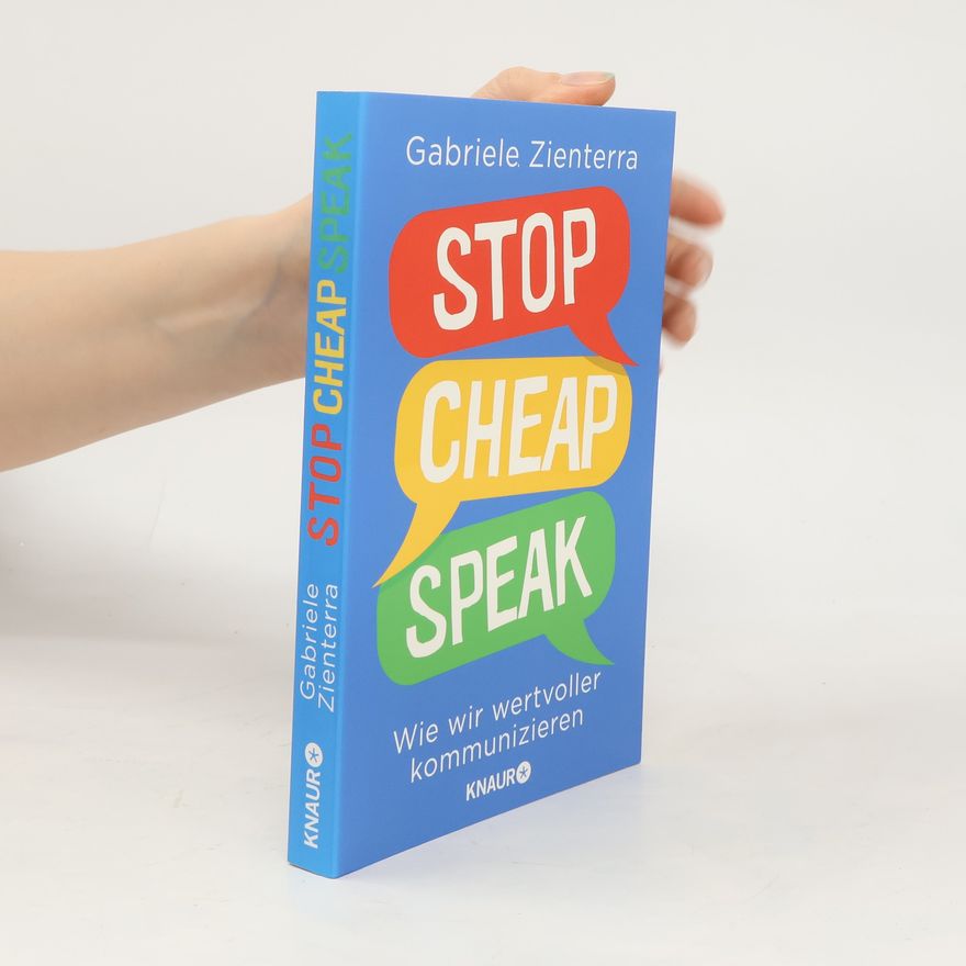 Gabriele Zienterra Stop Cheap Speak
