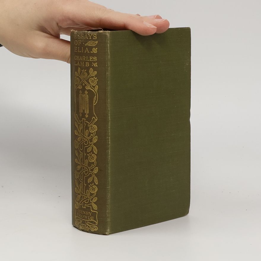 Charles Lamb The Essays of Elia