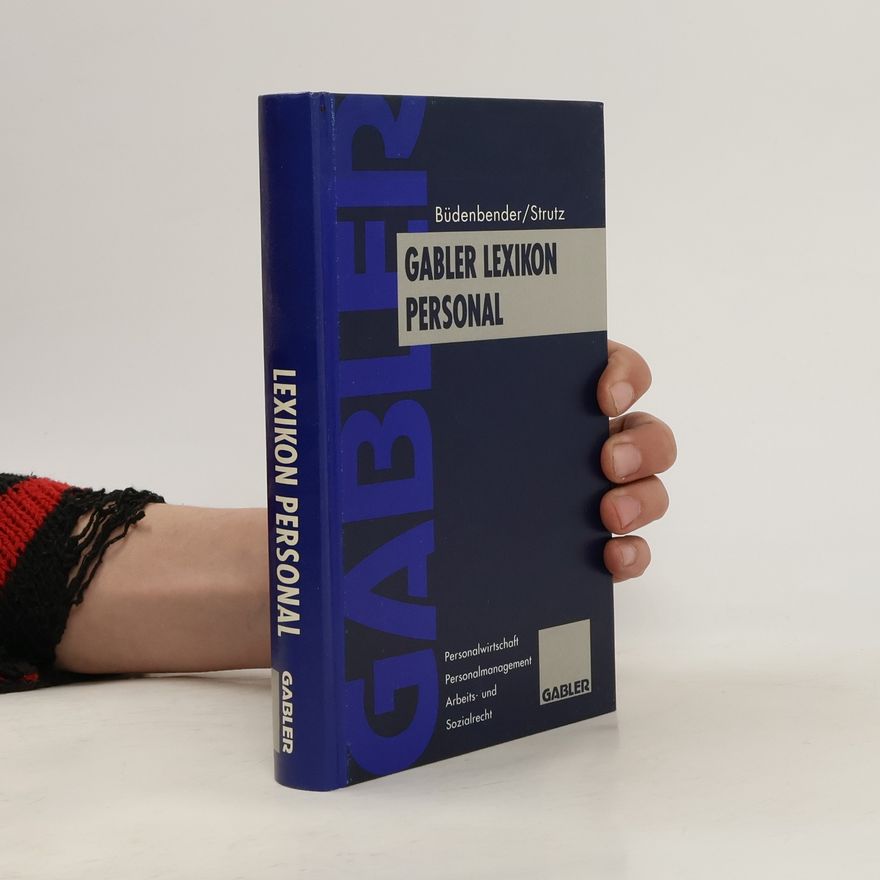 Ulrich Bu denbender Gabler, Lexikon Personal