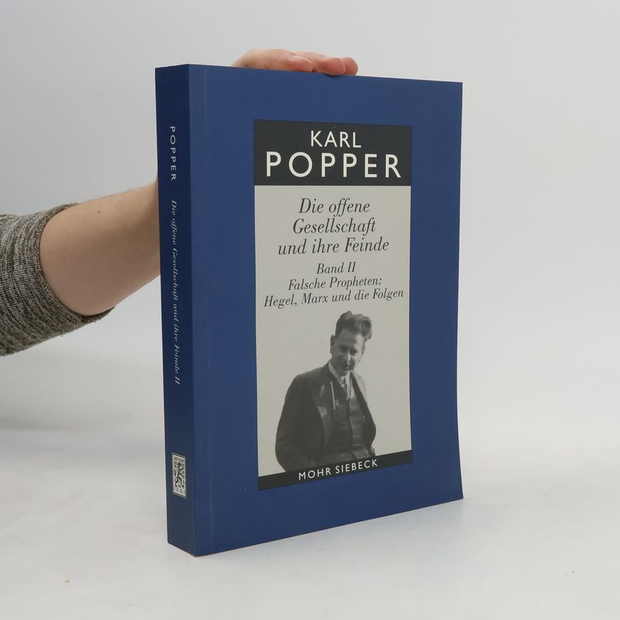 Karl Popper Die offene Gesellschaft und ihre Feinde