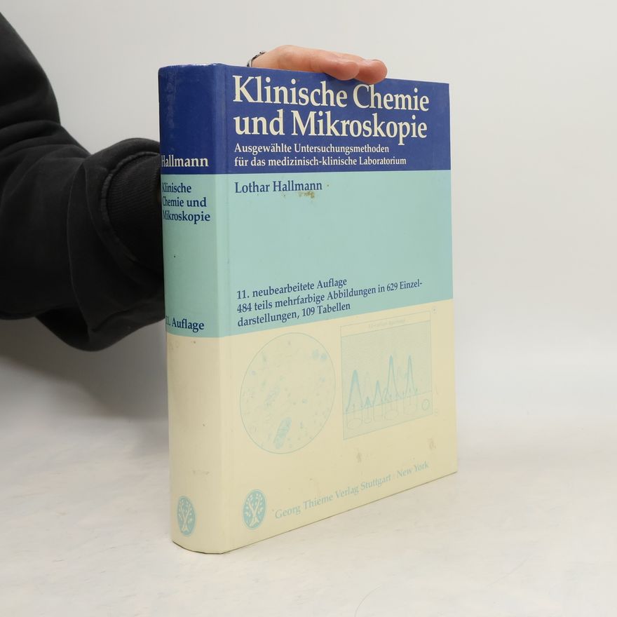 Lothar Hallmann Klinische Chemie Und Mikroskopie