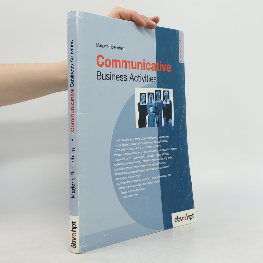 Marjorie Rosenberg Communicative Business Activities