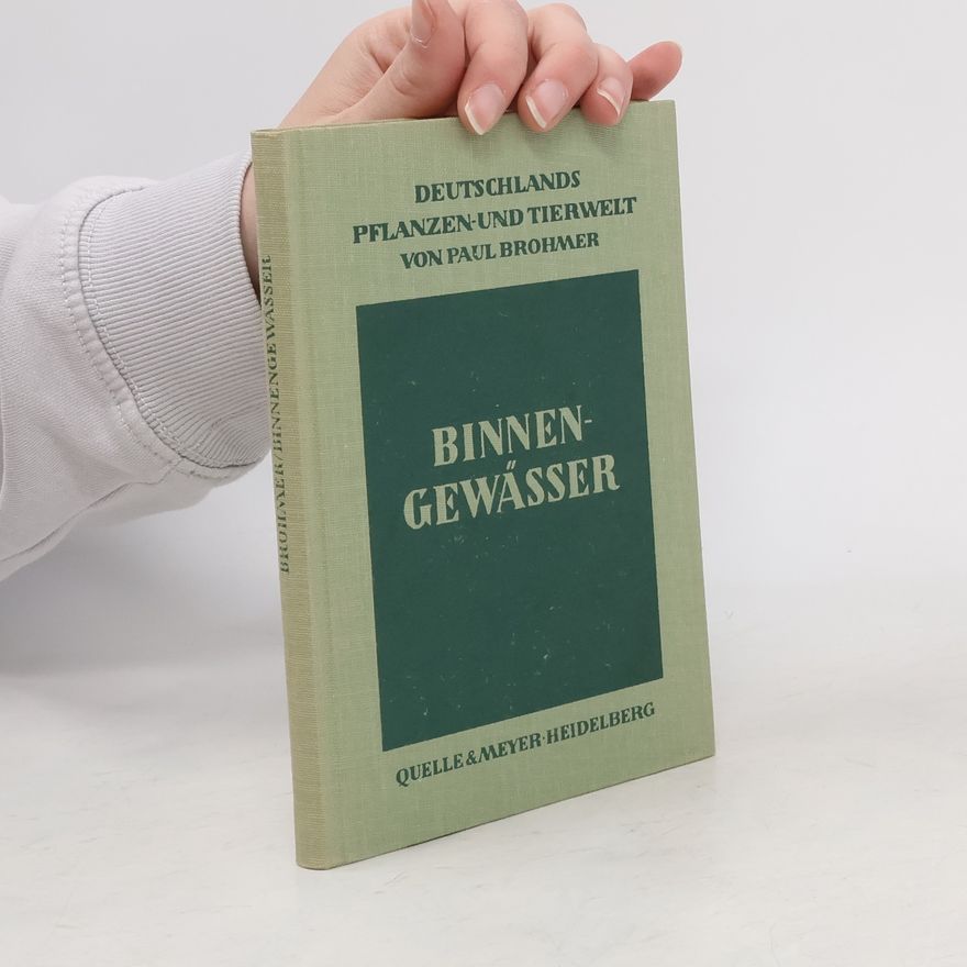 Paul Brohmer Binnengewässer