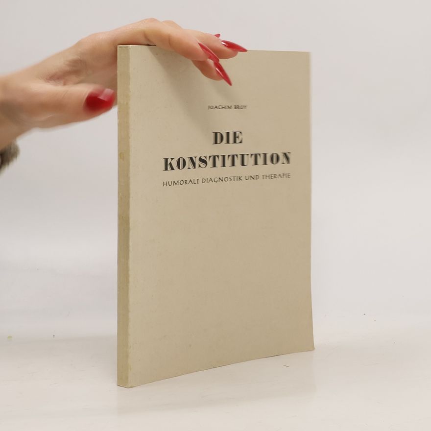 Joachim Broy Die Konstitution