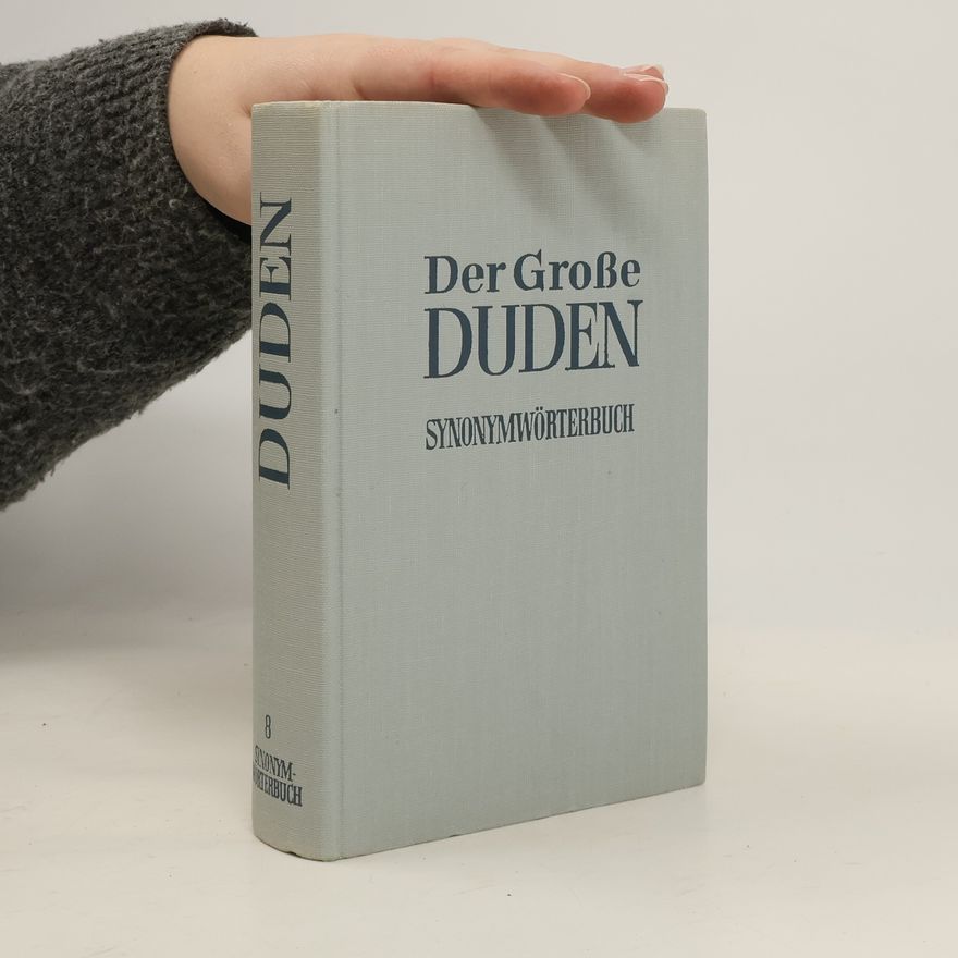 AA.VV. Der Große Duden 8. Synonymwörterbuch