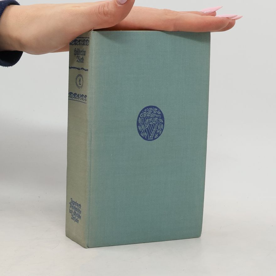 Friedrich Hölderlin Jugendwerke Philosophische und ästhetische Versuche