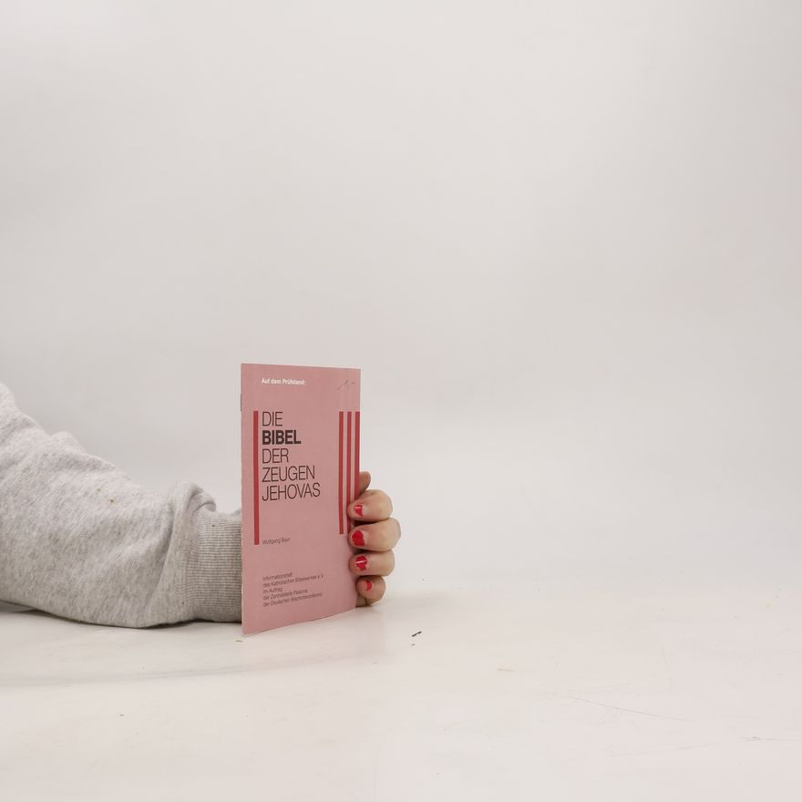 Wolfgang Baur Die Bibel der Zeugen Jehovas