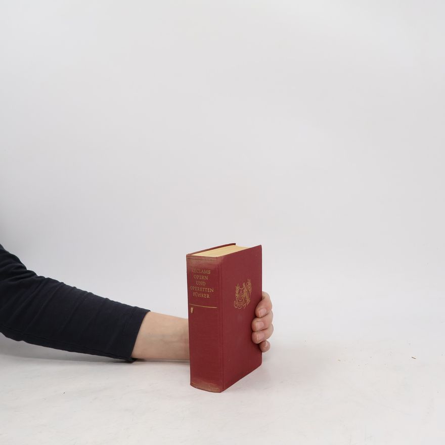 Autorenkollektiv Reclams Opern und Operetten Führer