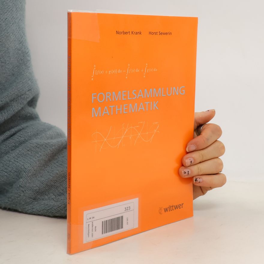 Norbert Krank Formelsammlung Mathematik