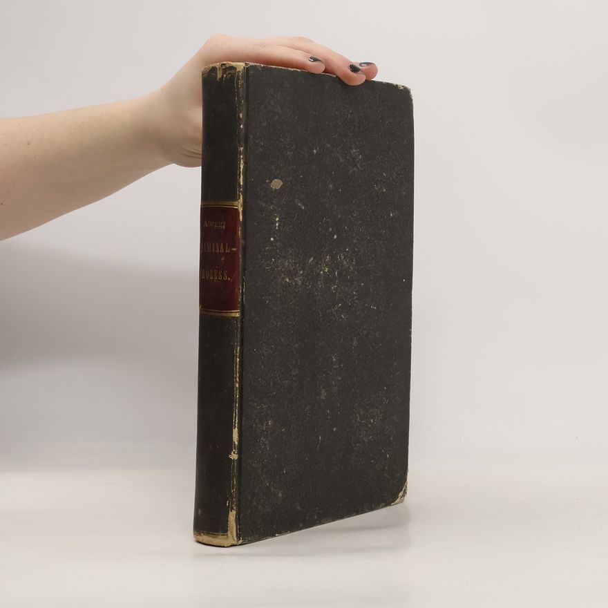 Julius Friedrich Heinrich Abegg Lehrbuch des gemeinen Criminal-Prozesses