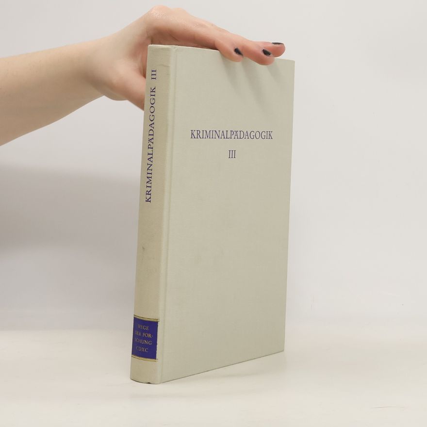 Karl-Josef Kluge Kriminalpädagogik