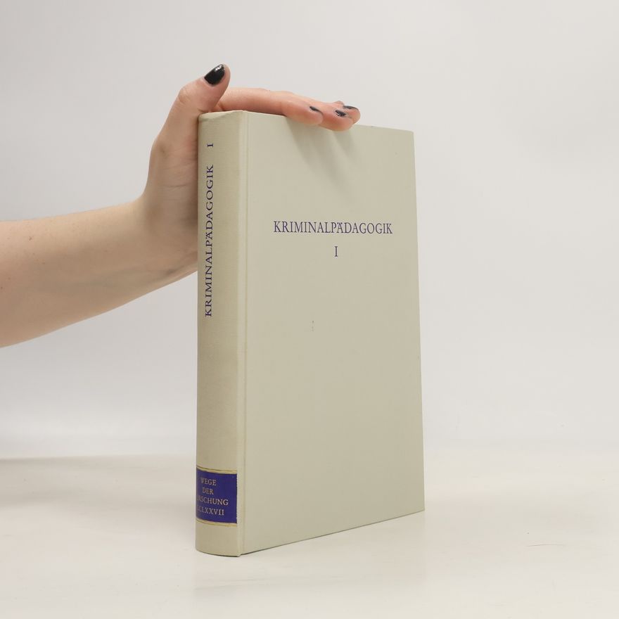 AA.VV. Kriminalpädagogik I.