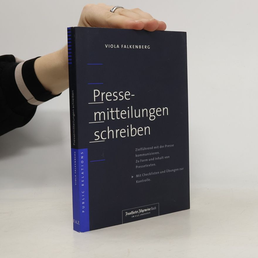 Viola Falkenberg Pressemitteilungen schreiben