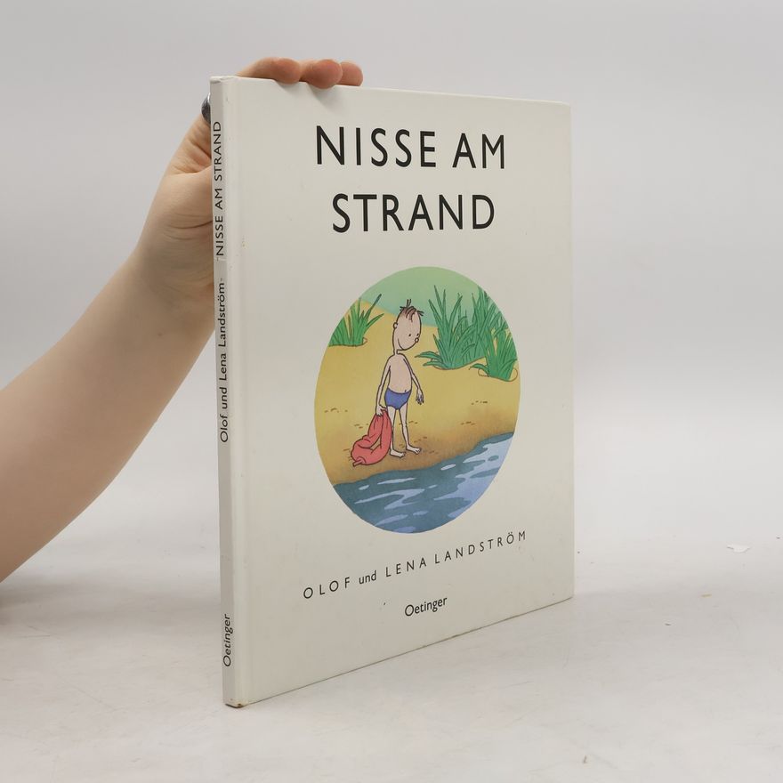 Lena Landström Nisse am Strand