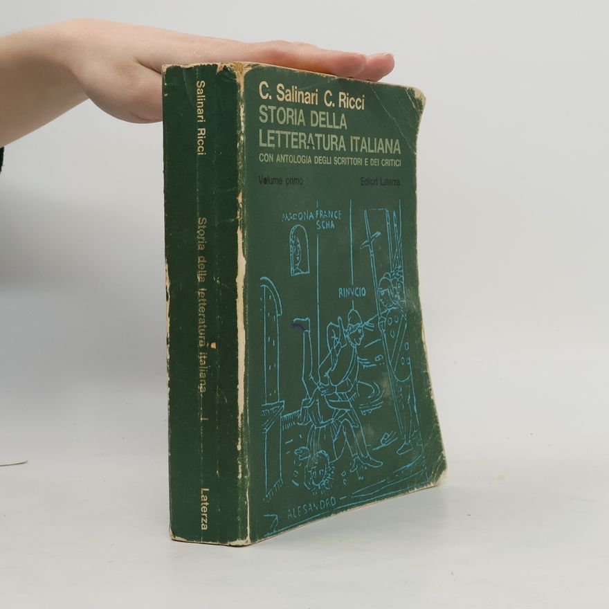Salinari Ricci Storia della letteratura italiana Volume I