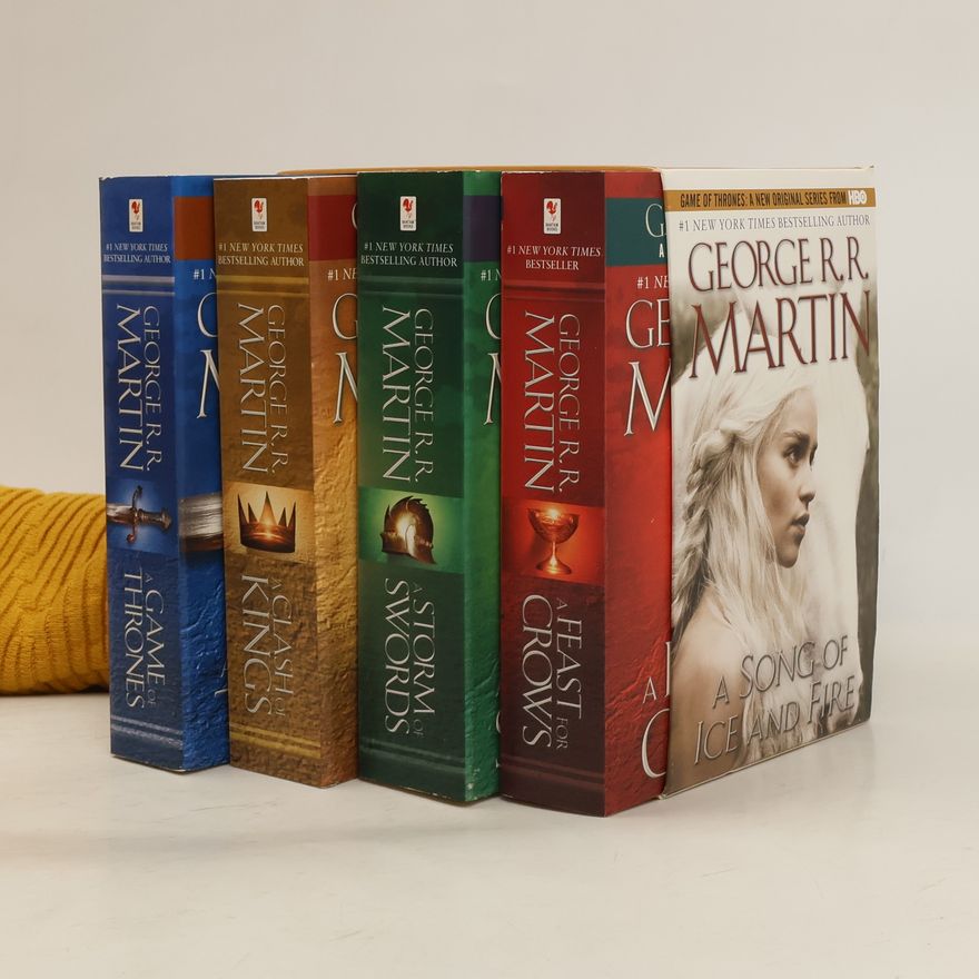 George R. R. Martin A Game of Thrones (knihy 1-4, 4 svazky)