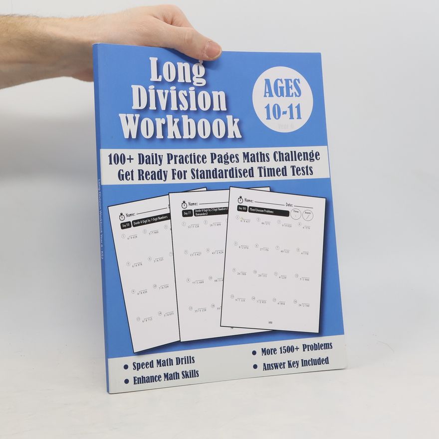 Math Blue Publishing Long Division Workbook Year 6 - KS2
