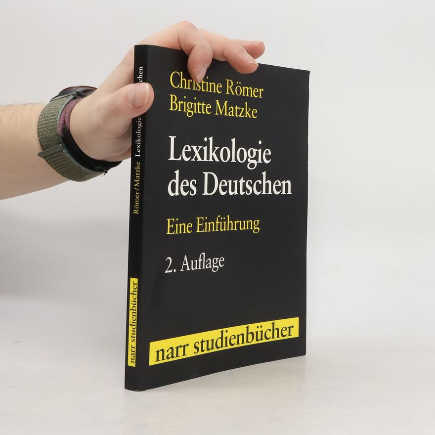 Christine Römer Lexikologie des Deutschen