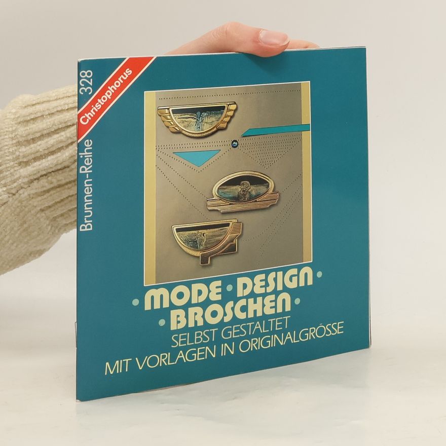 Rosemarie Kindervater Mode-Design-Broschen selbst gestaltet