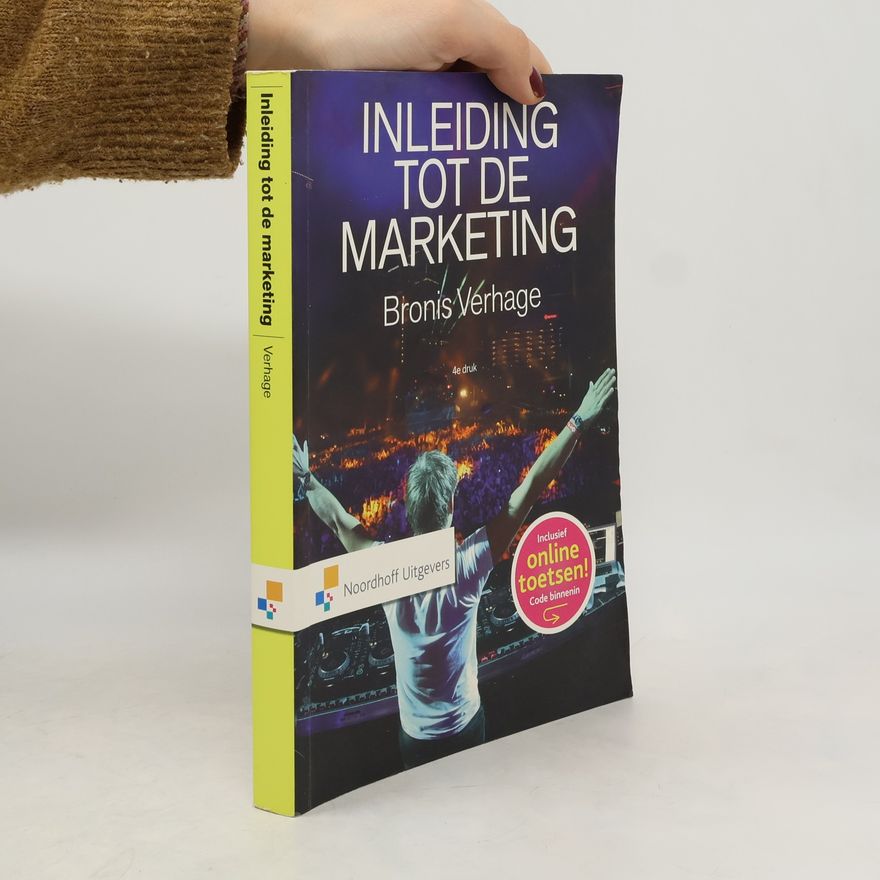 Bronis Verhage Inleiding tot de marketing