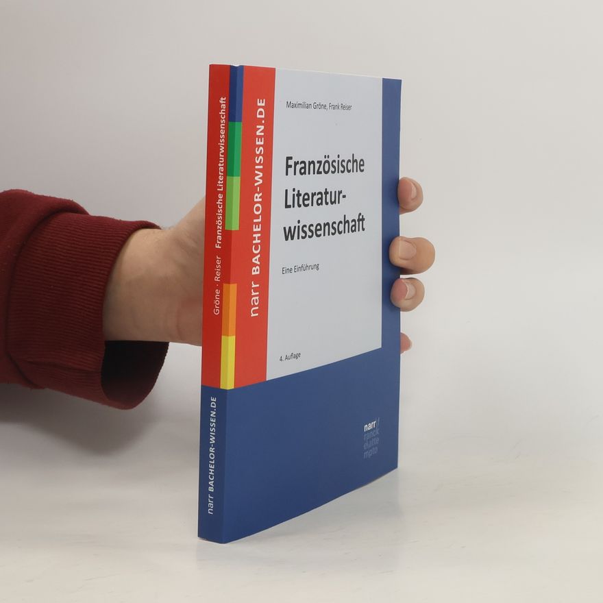 Maximilian Gröne Französische Literaturwissenschaft