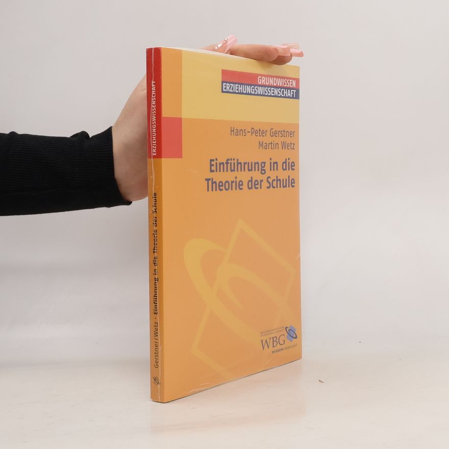 Hans-Peter Gerstner Einführung in die Theorie der Schule