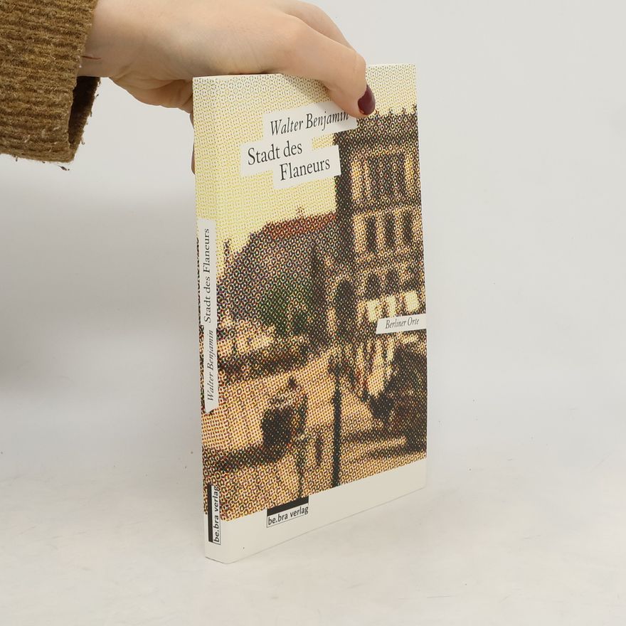 Walter Benjamin Stadt des Flaneurs