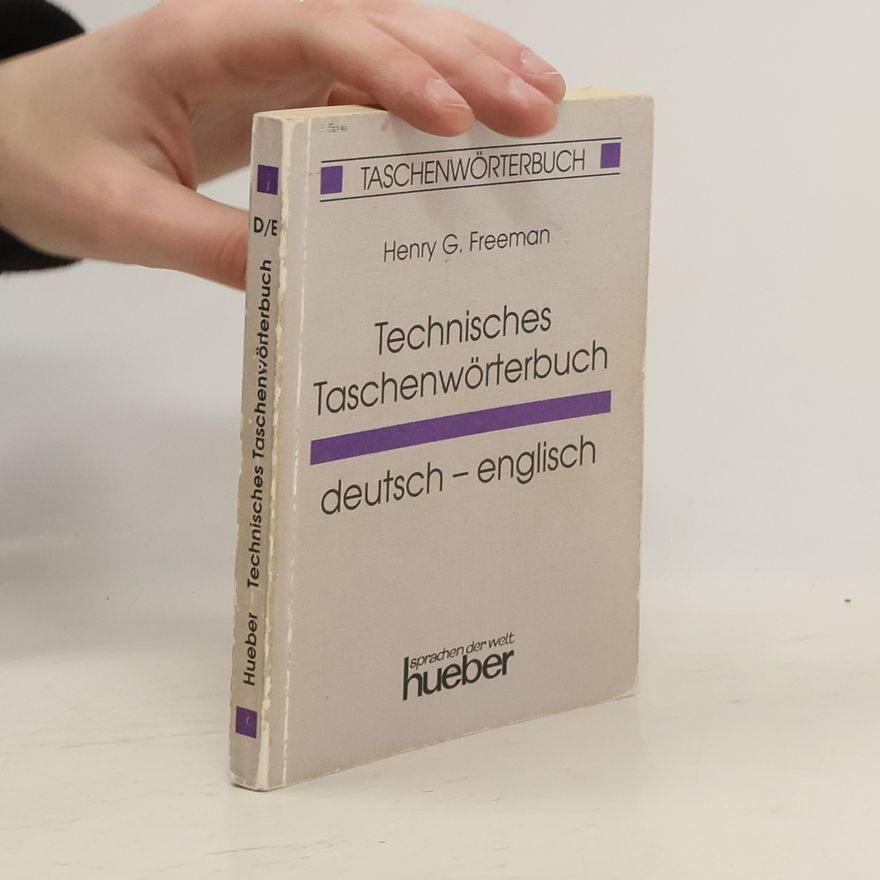 Henry George Freeman Technisches Taschenwörterbuch
