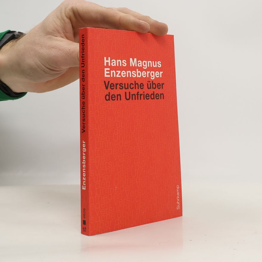 Hans Magnus Enzensberger Suhrkamp Taschenbuch: Versuche über den Unfrieden